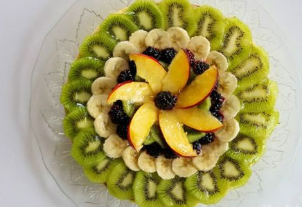 常见好看的水果拼盘图片,只是图片哦