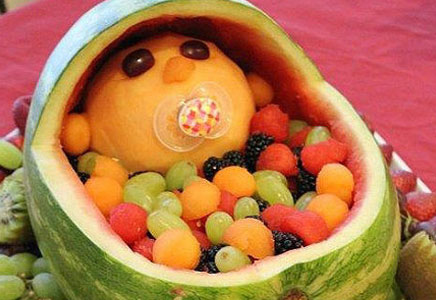 这么可爱又简单的水果拼盘,你一定看过