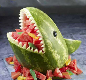 水果拼盘玩成这样,那才叫一个酸爽