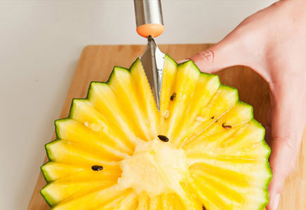 水果拼盘刀法怎么切好,有哪几种切法