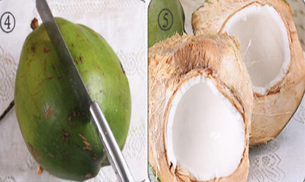 青椰子的三个孔怎么找,青椰子怎么开孔图解步骤