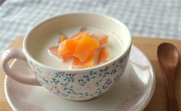 木瓜牛奶怎么做,简单一学就会木瓜牛奶的做法