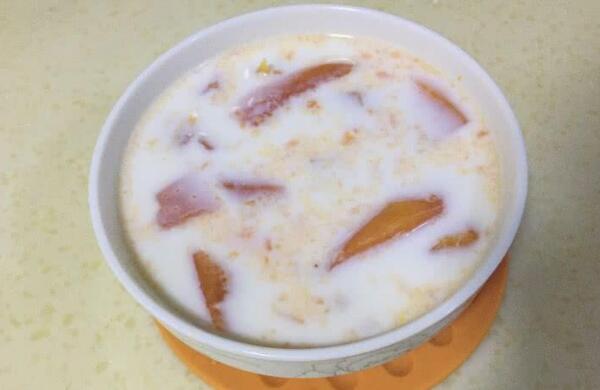 木瓜牛奶怎么做,简单一学就会木瓜牛奶的做法