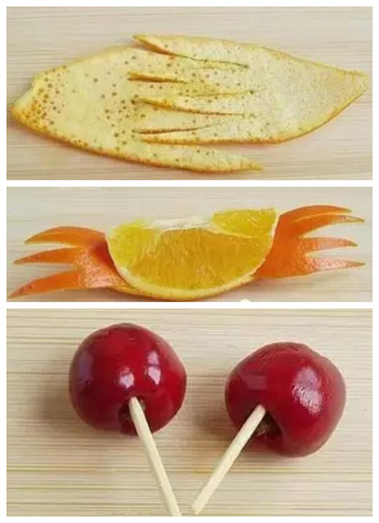车厘子创意水果拼盘做法，水果拼盘图片简单好看