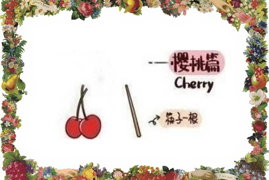 樱桃水果的正确吃法漫画,最简单的樱桃吃法图解