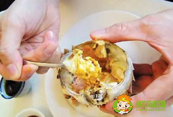 螃蟹哪里不能吃高清图,螃蟹的吃法剥法图解