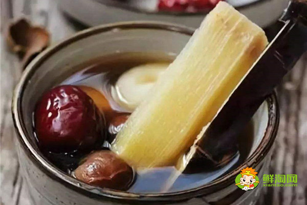 黑皮甘蔗煮水喝止咳吗,喝青皮甘蔗煮水可以止咳